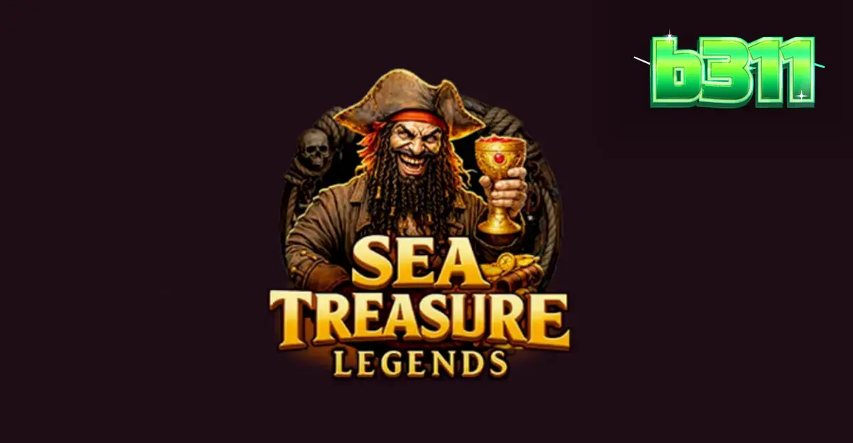 Interface do jogo Sea Treasures Legend em um dispositivo móvel